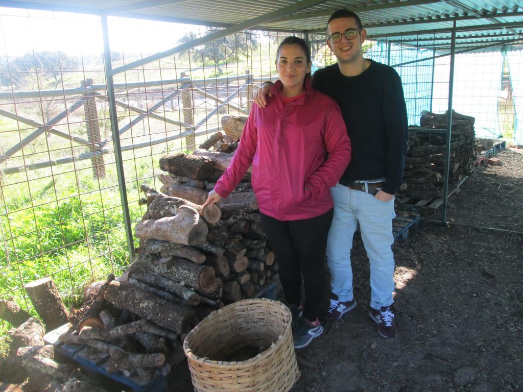 Chozos De La Dehesa Apart otel La Roca de la Sierra Dış mekan fotoğraf