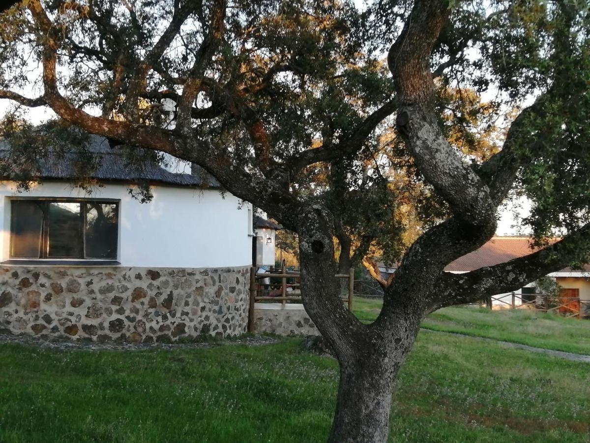 Chozos De La Dehesa Apart otel La Roca de la Sierra Dış mekan fotoğraf