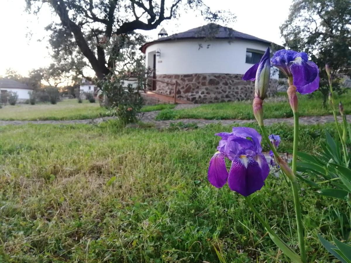 Chozos De La Dehesa Apart otel La Roca de la Sierra Dış mekan fotoğraf
